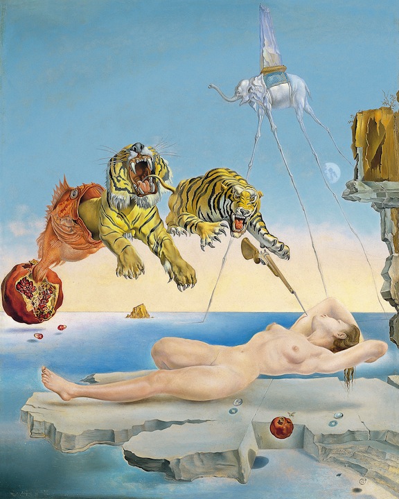 Sueño causado por el vuelo de una abeja… - Dalí