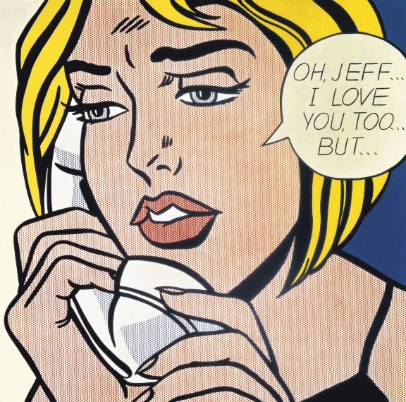 'Oh Jeff i love you but…' (Roy Lichtenstein)
